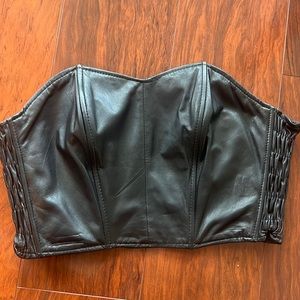 CHIA Woman’s Vintage Leather Corset